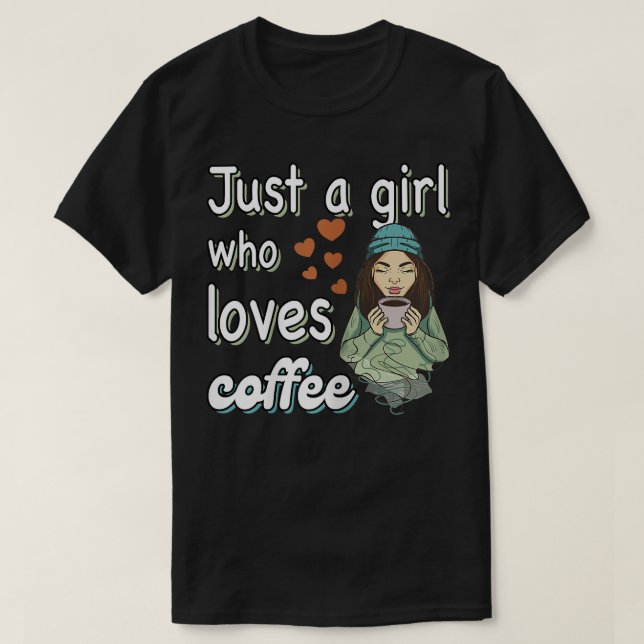 Café para mulheres T-Shirt (Frente do Design)