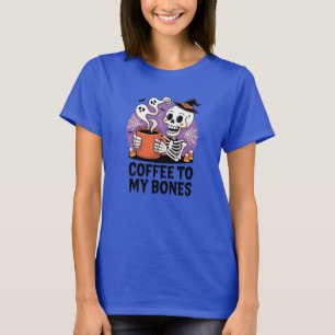 Café para o meu Osso Skeleton T-Shirt