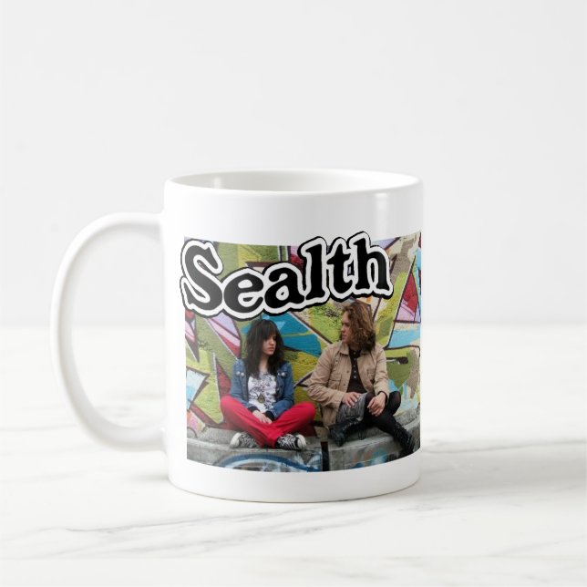 Café "Para você" caneca do pop de Sealth (Esquerda)