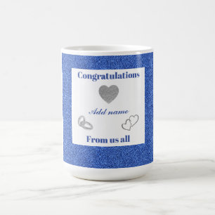 Café Parabéns personalizados de nós toda a caneca