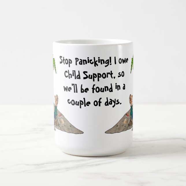 Café Pare de apavorar-se, mim devem a caneca da (Centro)