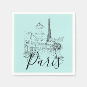 Cafe Paris Guardanapos