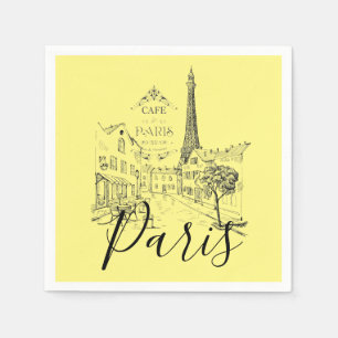 Cafe Paris Guardanapos
