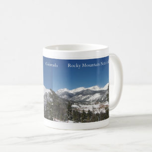 Café Parque nacional de montanha rochosa, caneca de