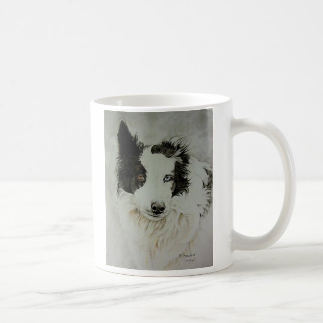 Café Pastor & caneca australianos da mistura de border (Direita)