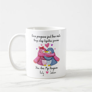 Café Personalizado Você É Minha Caneca De Pinguim Para 