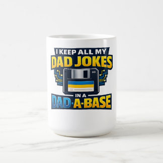 Café Piadas de Pai em uma Caneca de Presente de Pai Div