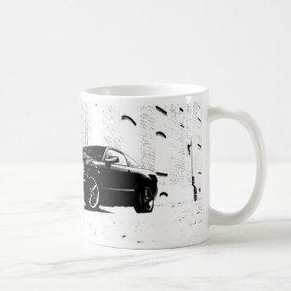 Café Picou a caneca de Bullitt - estilo preto