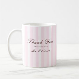 Café Pink Mist - Caneca Personalizada de Agradecimento 