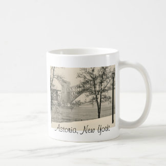 Café Ponte de Hellgate, caneca de Astoria, New York