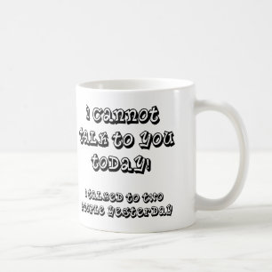 Café Por cima do meu limite de introdução, caneca ou Ca