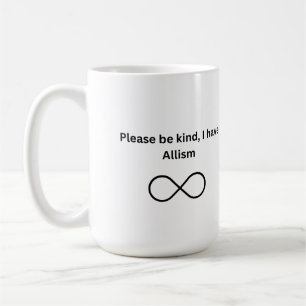 Café Por favor, seja gentil, eu tenho caneca de allisme