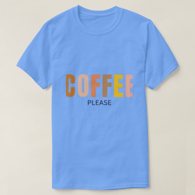 Café Por Favor, T-Shirt (Frente do Design)