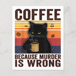 Café Porque O Assassinato É Errado O Amor De Gato