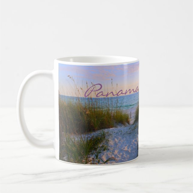 Café PRAIA da CIDADE DO PANAMÁ, caneca de FLORIDA (Esquerda)