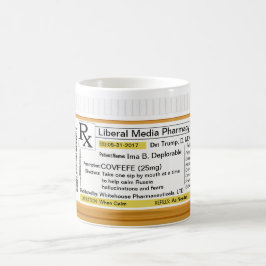 Café Prescrição RX da caneca de Covfefe