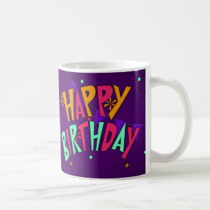 Café Presente de aniversário de 21 anos, branco caneca