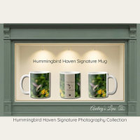 Presente de Caneca da Natureza Hummingbird Haven