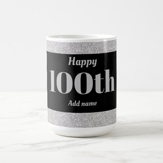 Café presente de caneca de aniversário personalizada pa (Centro)