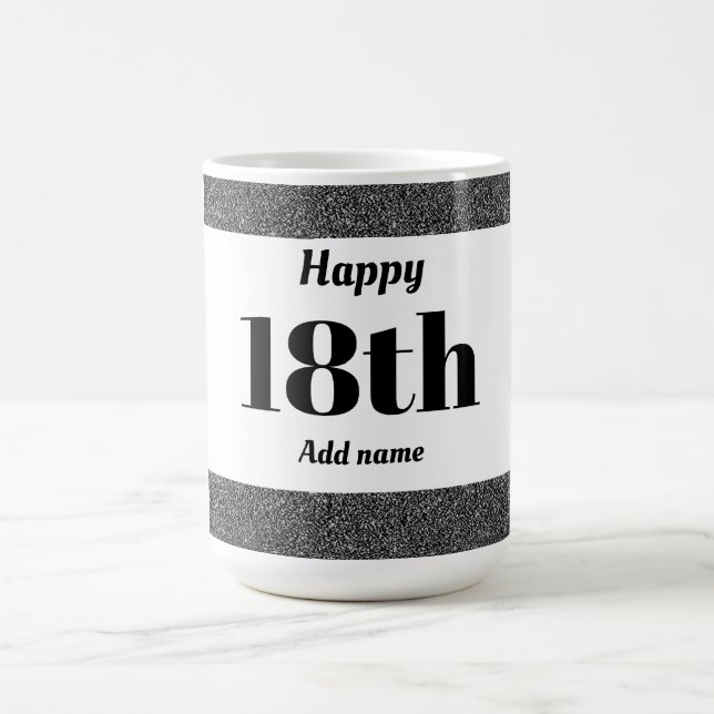 Café presente de caneca de aniversário personalizada pa (Centro)