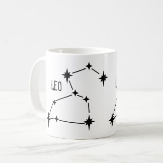 Café Presente de caneca do horoscópio Leo zodiac