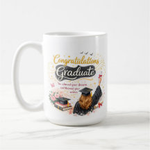 Presente de Caneca para Graduado: Parabéns