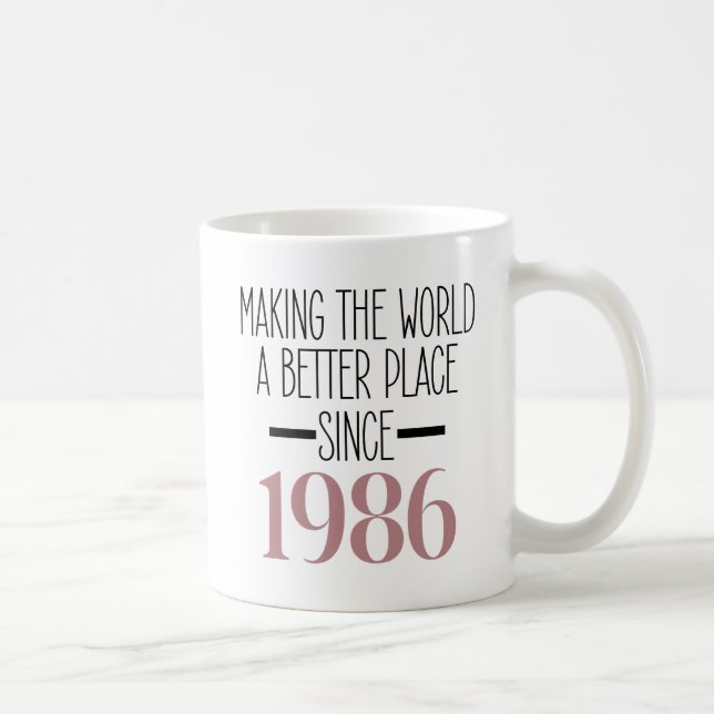 Café PRESENTES PARA 40 ANOS: Esta caneca de aniversário (Direita)