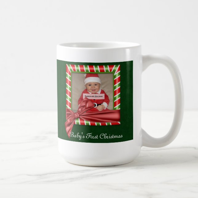 Café Primeira caneca de Natal do bebê (Direita)