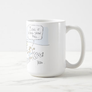 Café PRIMEIRA EXPOSIÇÃO DE CÃES - caneca