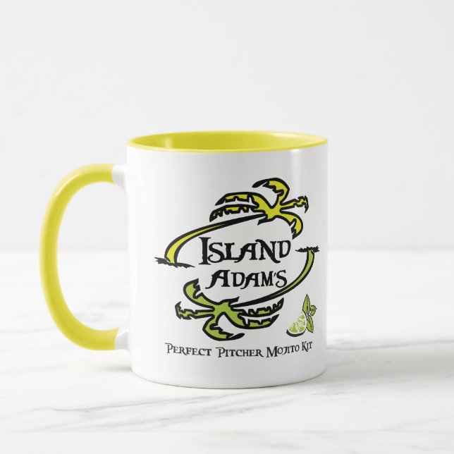 Café primeiramente, caneca cerâmica mais atrasada (Esquerda)