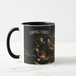 Café Primeiro! Caneca Caravaggio - Nome Personaliz