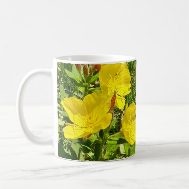 Café Prímula noturna, caneca da borboleta rabo de andor (Esquerda)