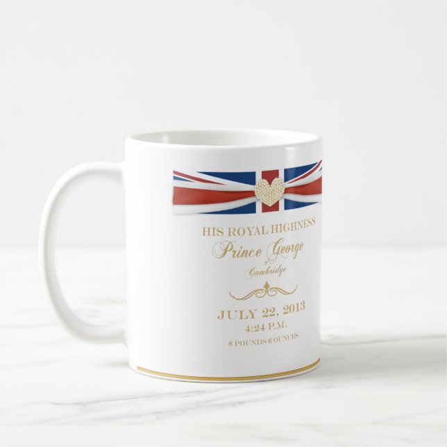 Café Príncipe George da caneca da lembrança de (Esquerda)