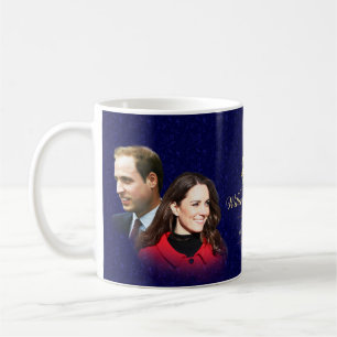 Café Príncipe William & caneca de Catherine