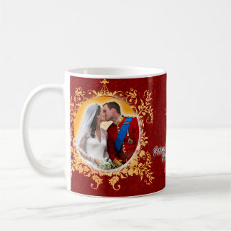 Café Príncipe William & caneca do beijo de Kate
