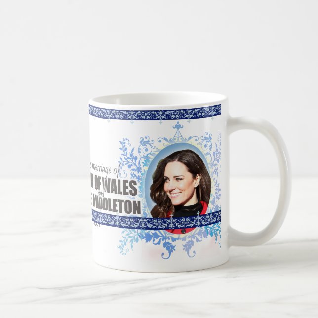 Café Príncipe William & caneca real do casamento de (Direita)