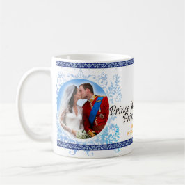 Café Príncipe William & caneca real do casamento de