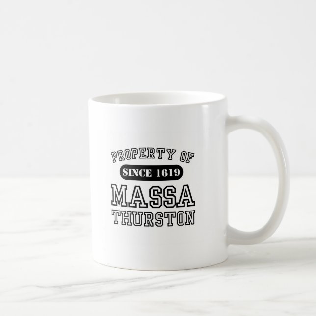 Café Propriedade da caneca de Massa Thurston (Direita)