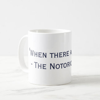 Café Quando houver caneca das citações de nove RBG