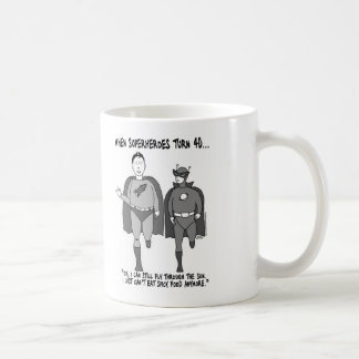 Café Quando os super-herói girarem a caneca de 40