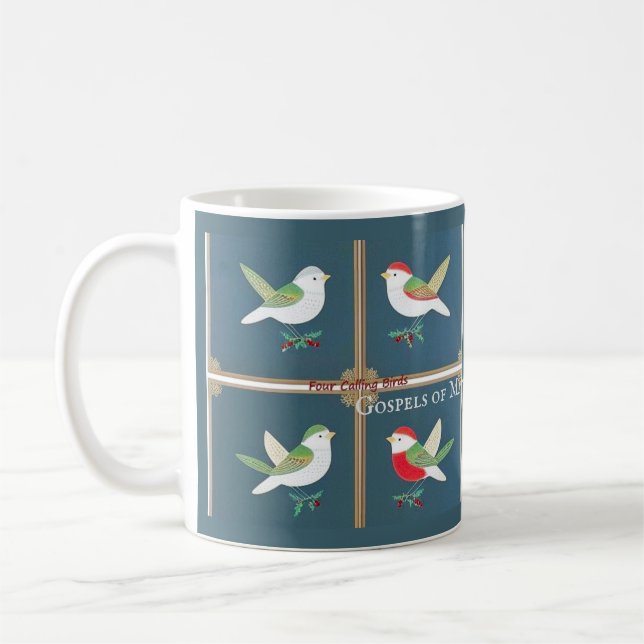 Café Quatro Calling Birds, 4º Dia da Caneca de Natal (Esquerda)