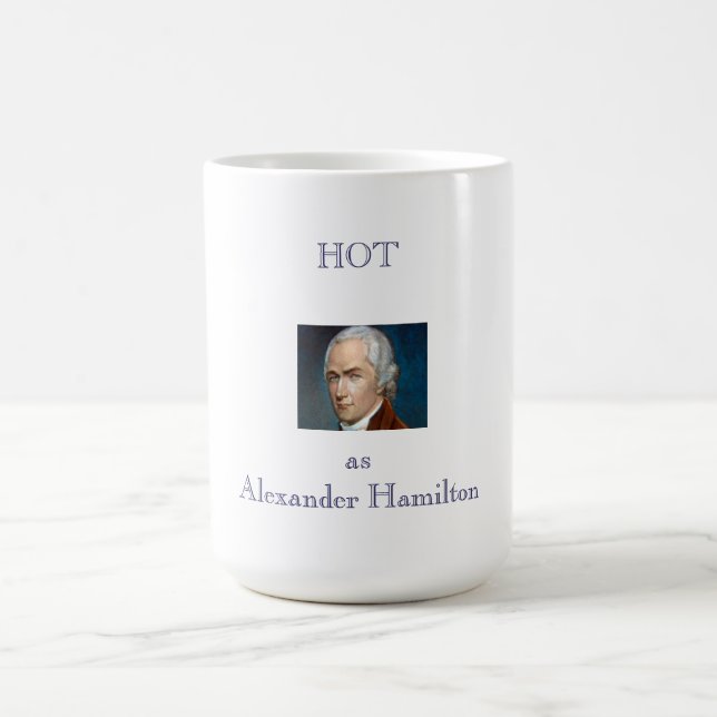 Café Quente como a caneca de Hamilton (Centro)