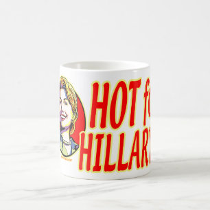 Café Quente para a caneca de Hillary