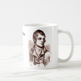 Café Rabbie Burns, como uma caneca de Rosa vermelha ver