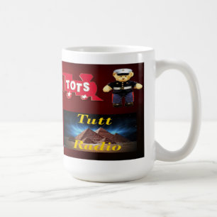 Café Rádio/brinquedos de Tutt para a caneca dos