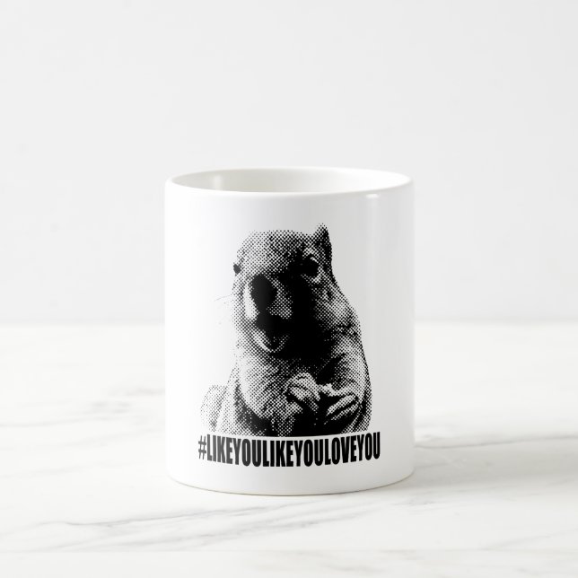 Café Ramon a caneca de Hashtag do esquilo (Centro)