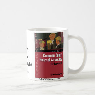 Café Regras do senso comum de caneca da defesa