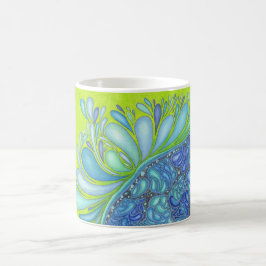 Café Respingo do Aqua caneca do clássico de 11 onças