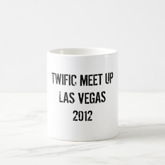 CAFÉ REUNIÃO DE TWIFIC ACIMA DA CANECA DE LAS VEGAS