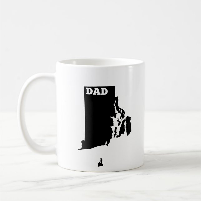 Café Rhode - caneca do pai do estado de ilha (Esquerda)